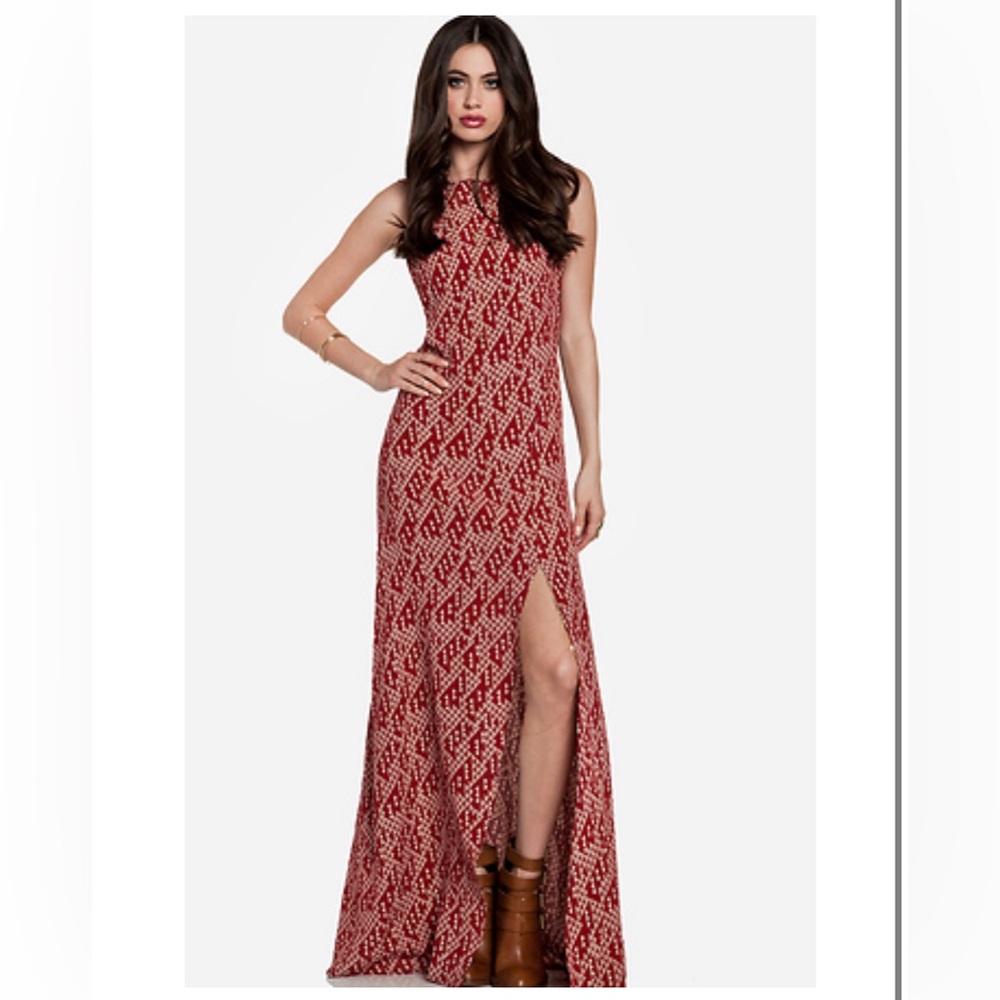 Stone Cold Fox Helmut Gown Red Size M/L stone fox size 2